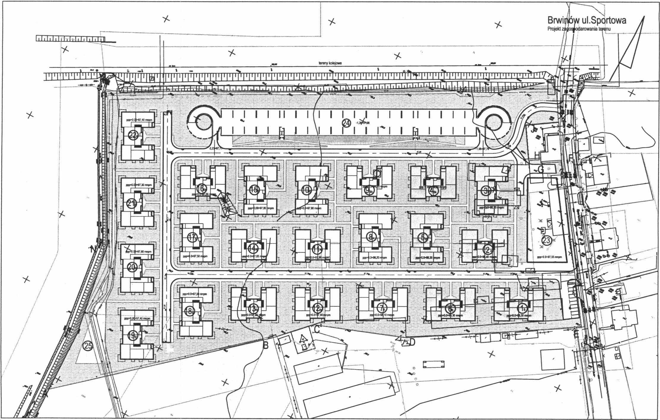 Plan osiedla